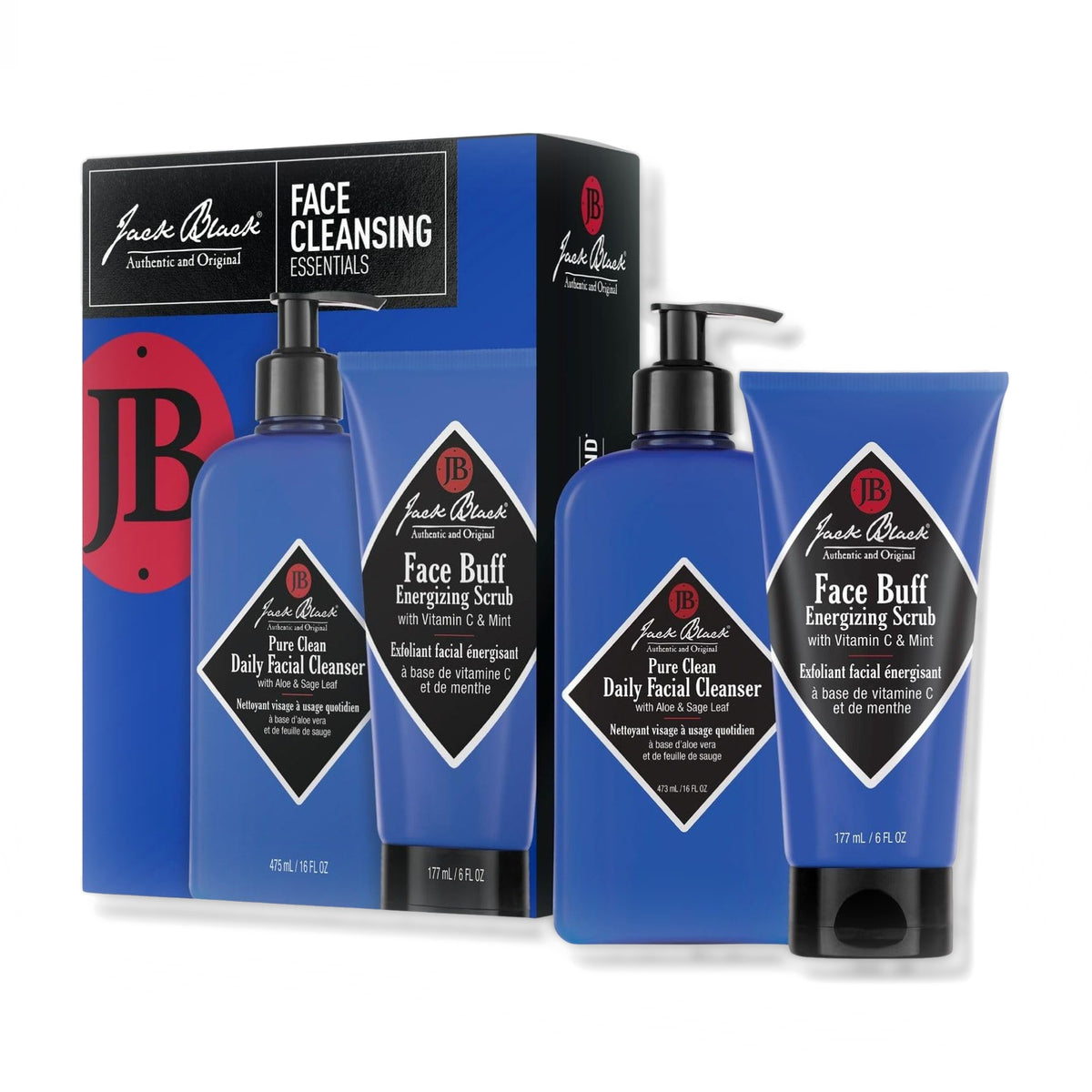 Jack Black Face Cleansing Essentials Set — product view