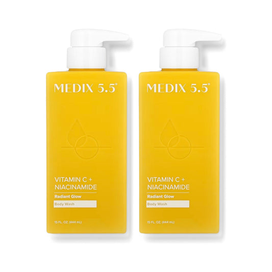 Medix 5.5 Vitamin C + Niacinamide Body Wash 444 ml, Pack of 2