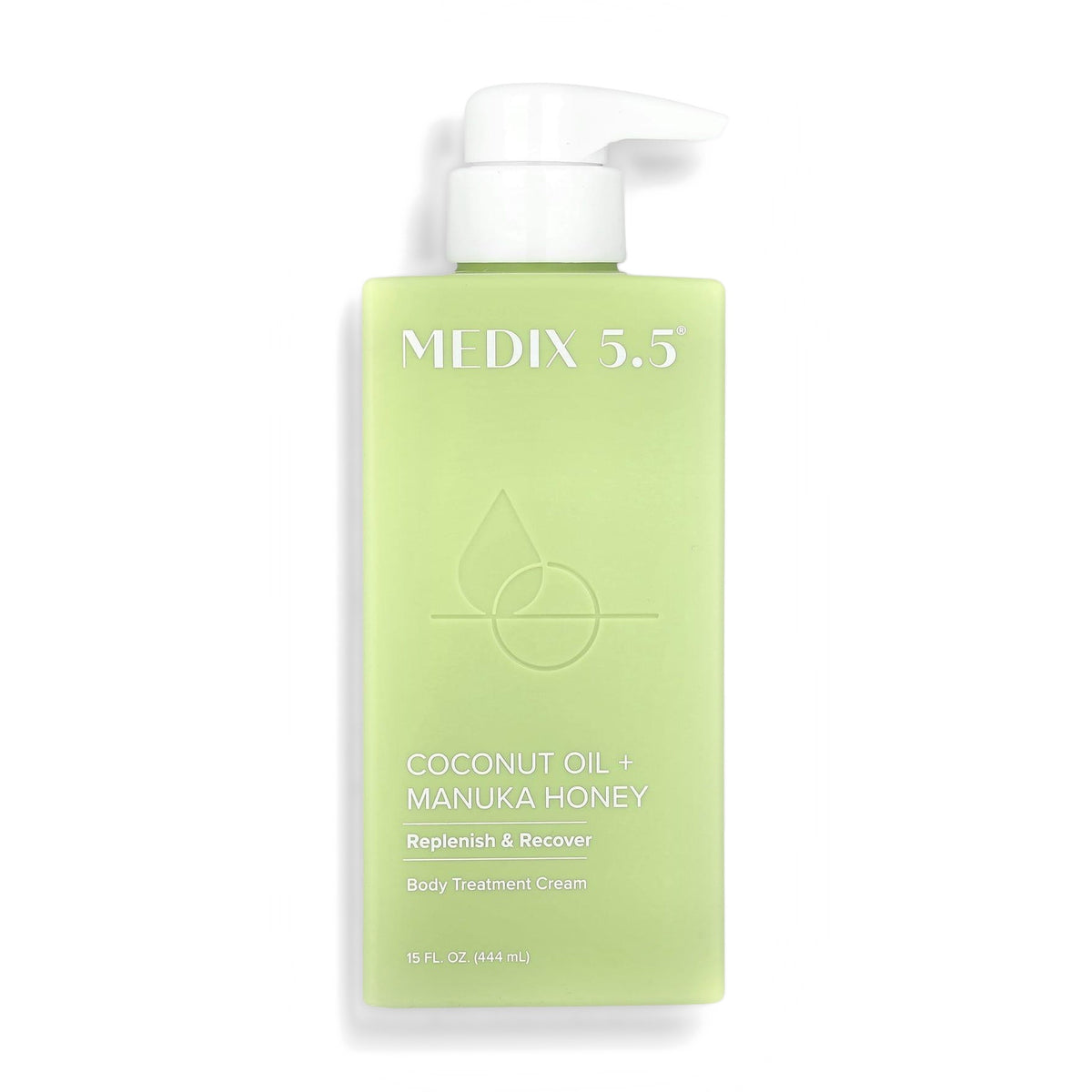 Medix 5.5 Coconut Oil + Manuka Honey Body Treatment Cream 444 ml (15 fl oz) — product view