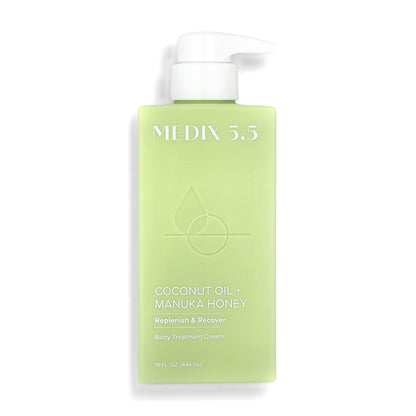 Medix 5.5 Coconut Oil + Manuka Honey Body Treatment Cream 444 ml (15 fl oz)