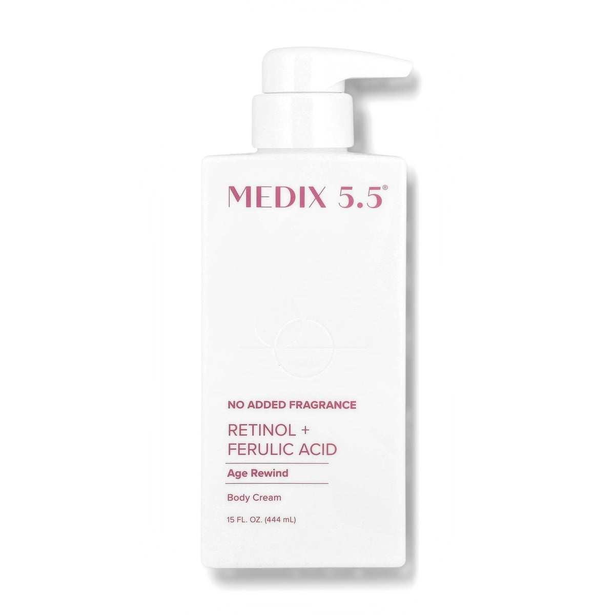 Medix 5.5 Age Rewind Retinol + Ferulic Acid Body Cream 444 ml (15 fl oz) — product view