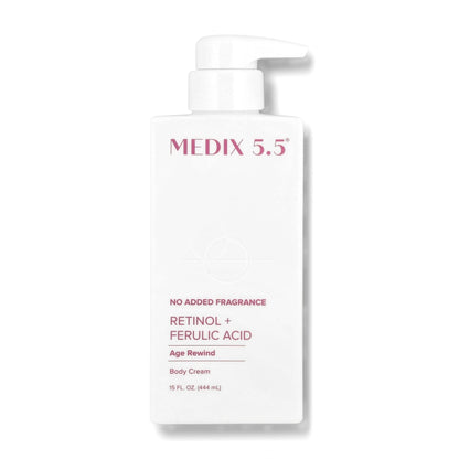 Medix 5.5 Age Rewind Retinol + Ferulic Acid Body Cream 444 ml (15 fl oz)