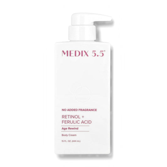 Medix 5.5 Age Rewind Retinol + Ferulic Acid Body Cream 444 ml (15 fl oz)
