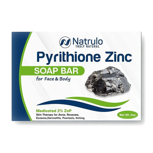 Natrulo Zinc Cleansing Bar 2% Pyrithione Zinc 4 oz