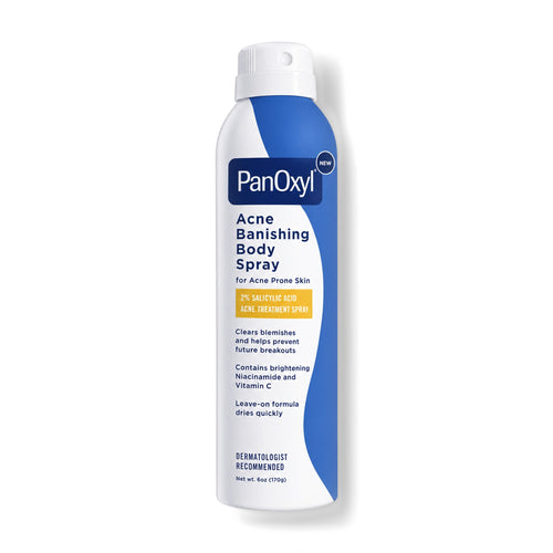 PanOxyl Acne Banishing Body Spray 2% Salicylic Acid 6 oz (170 g)