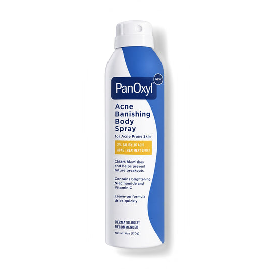 PanOxyl Acne Banishing Body Spray 2% Salicylic Acid 6 oz (170 g)