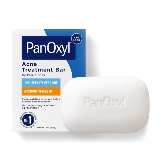 PanOxyl Acne Treatment Bar 10% Benzoyl Peroxide 4 oz (113 g)