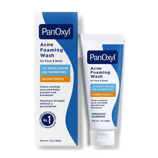 PanOxyl Foaming Wash 10% Benzoyl Peroxide 1 oz (28 g)