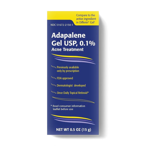 Taro Adapalene Gel 0.1% Acne Treatment Paraben Free 0.5 oz