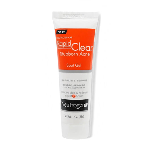 Neutrogena Rapid Clear Stubborn Acne Spot Gel 10% Benzoyl Peroxide 1 oz