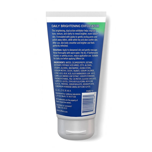 Differin Face Scrub - Brightening Exfoliator 6 Fl Oz