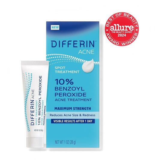 Acne Gel Benzoyl 10 % Max Strength 1.5oz Tube