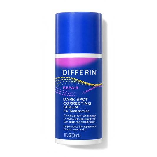 Differin Dark Spot Correcting Serum 4% Niacinamide 30 ml - Front of product bottle