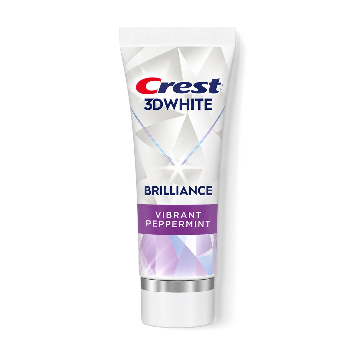 Crest 3D White Brilliance whitening toothpaste, Vibrant Peppermint 130 g tube