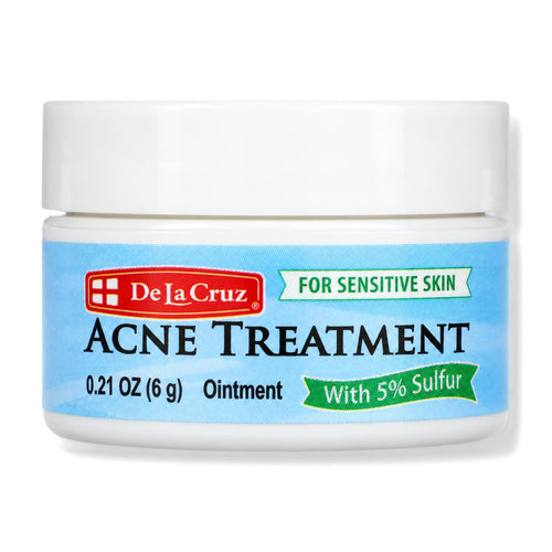 De La Cruz Sulfur 5% Acne Treatment Ointment 6 g - Front of the product container