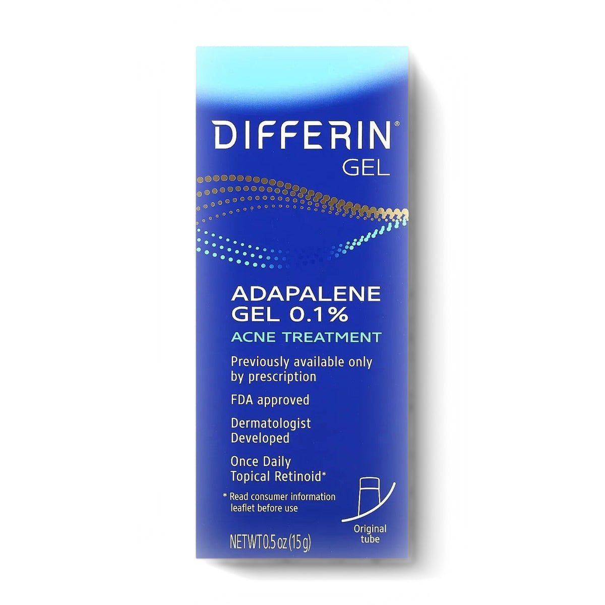 Adapalene Gel 0.1% Acne Treatment 15 g