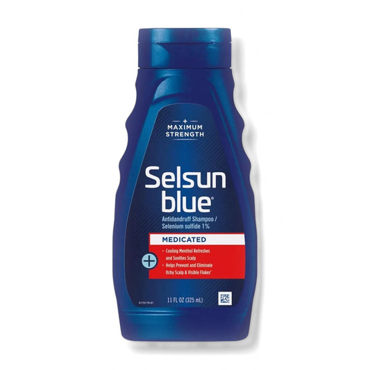 Selsun Blue Medicated Dandruff Shampoo 1% Selenium Sulfide 325 ml