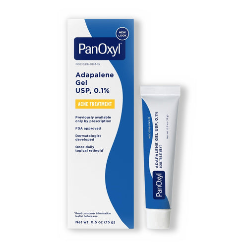 PanOxyl Adapalene Gel 0.1% Acne Treatment 15 g