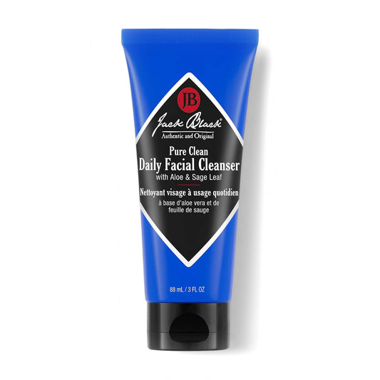 Jack Black Pure Clean Daily Facial Cleanser for Men, 3 Fl Oz (90 ml)