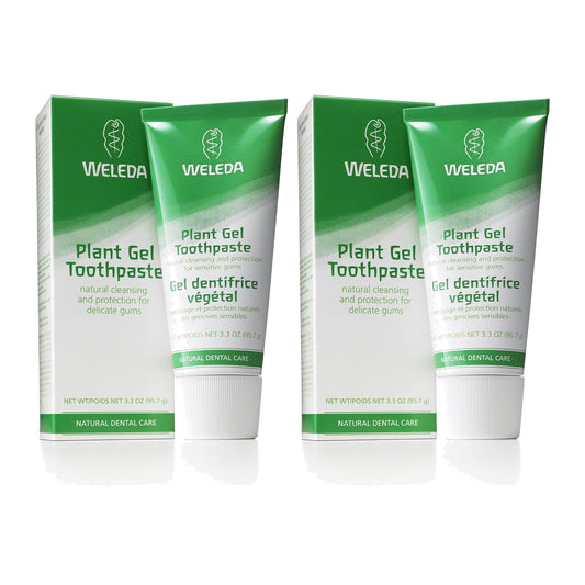 Weleda Plant Gel Toothpaste 94 g (3.3 oz), Pack of 2
