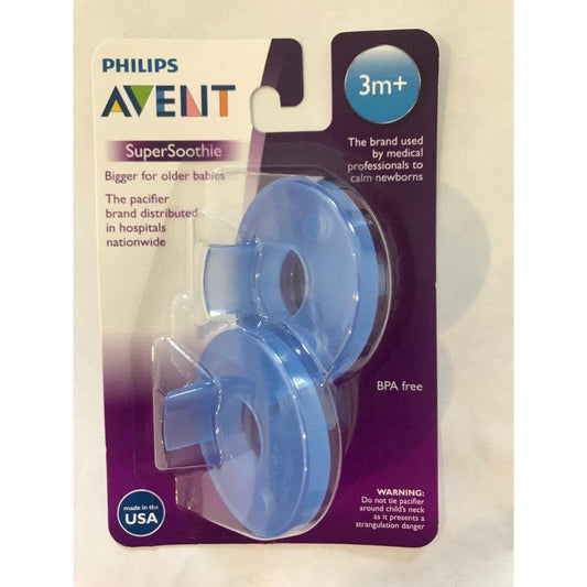 Avent Soothie Pacifier - Blue - 3+ Months - 2 Ct.