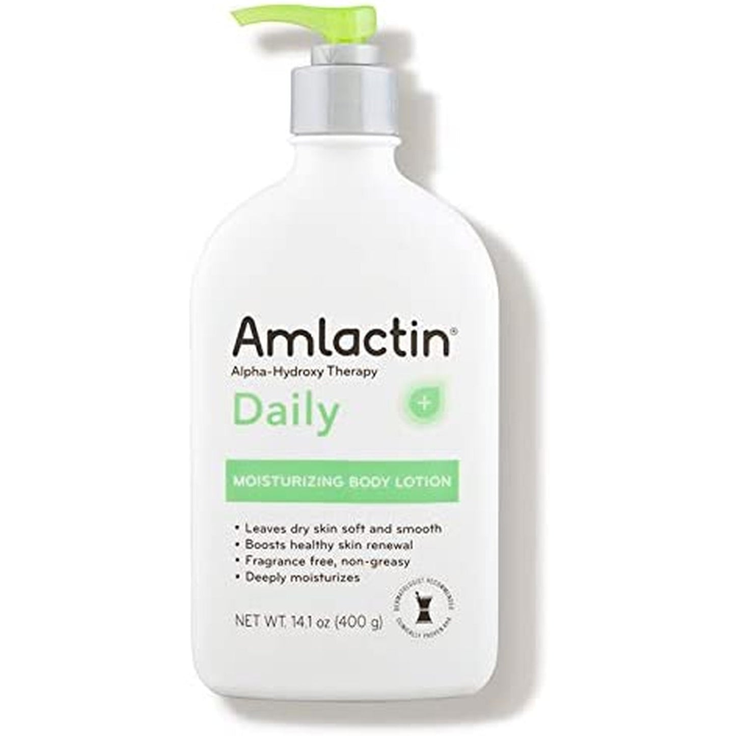 Amlactin Daily Moisturizing Body Lotion | Instantly Hydrates, Relieves Roughness | Powerful Alpha-Hydroxy Therapy Gently Exfoliates | Smooths Rough, Dry Skin | Paraben-Free 7.9 Oz