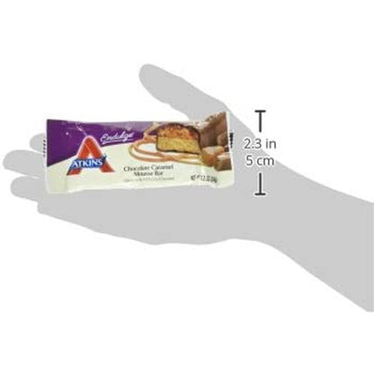 Chocolate Caramel Mousse Bar, 5 Bars, 1.2 Oz (34 G) per Bar