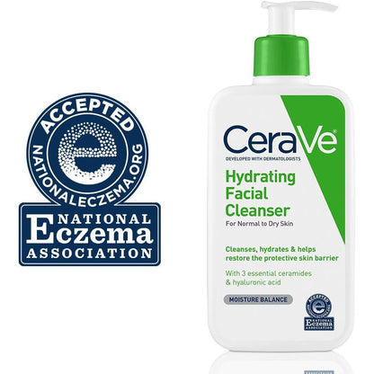 Cerave Hydrating Cleanser, 12 Oz. (Packaging May Vary)