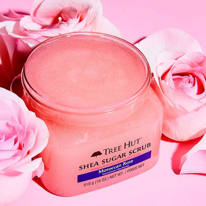 Moroccan Rose Tree Hut Shea Sugar Scrub ~ 18 Oz by Tree Hut