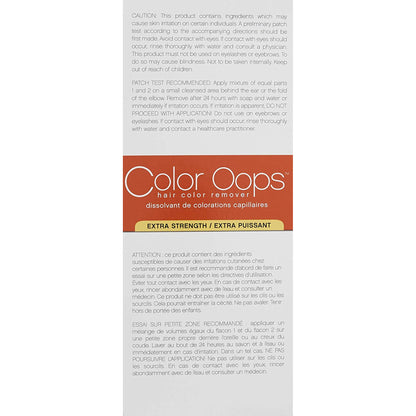 Developlus FCOP0002 Color Oops Hair Color Remover, Extra Strength, Extra Conditioning