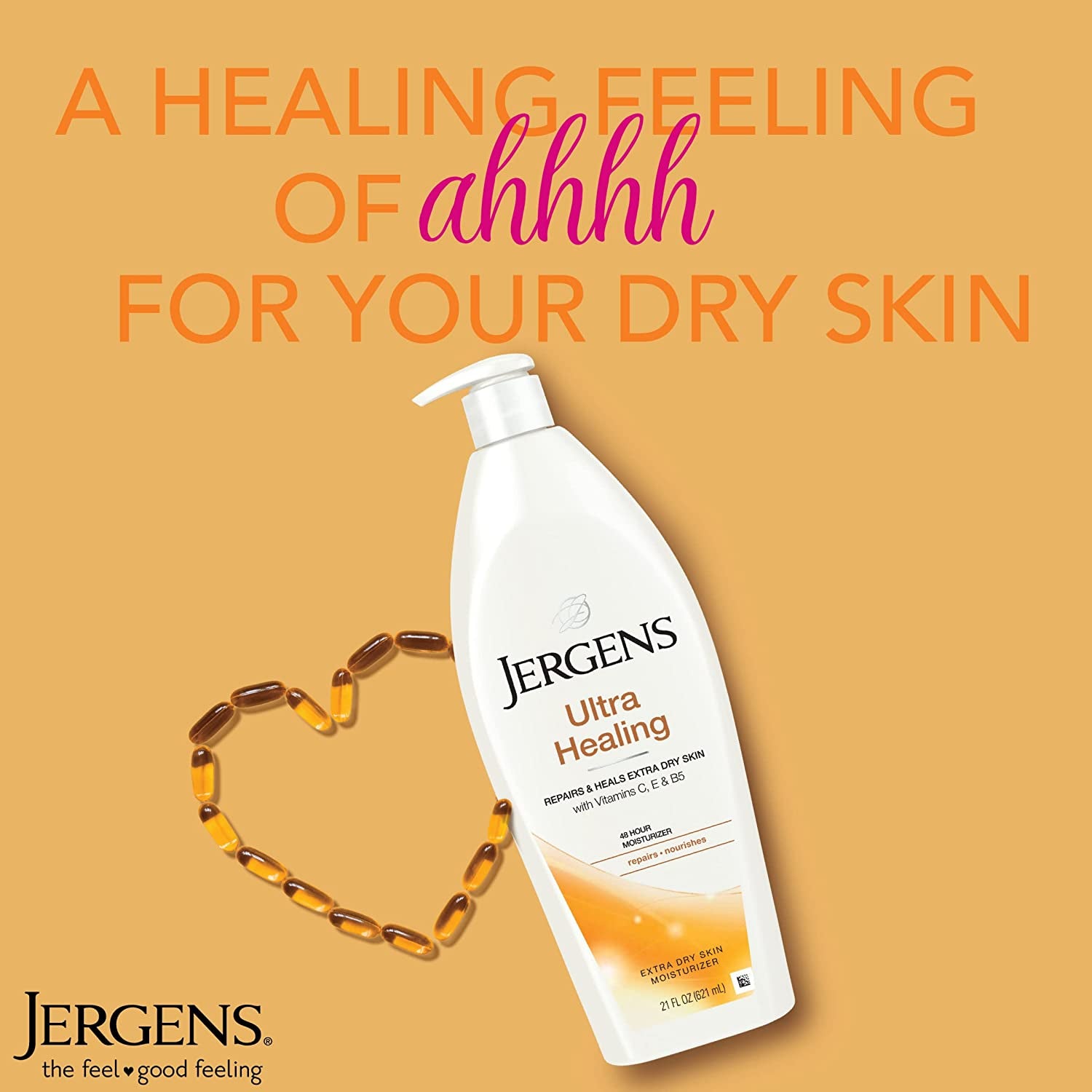 Jergens Ultra Healing Extra Dry Skin Moisturizer, 21 Ounces