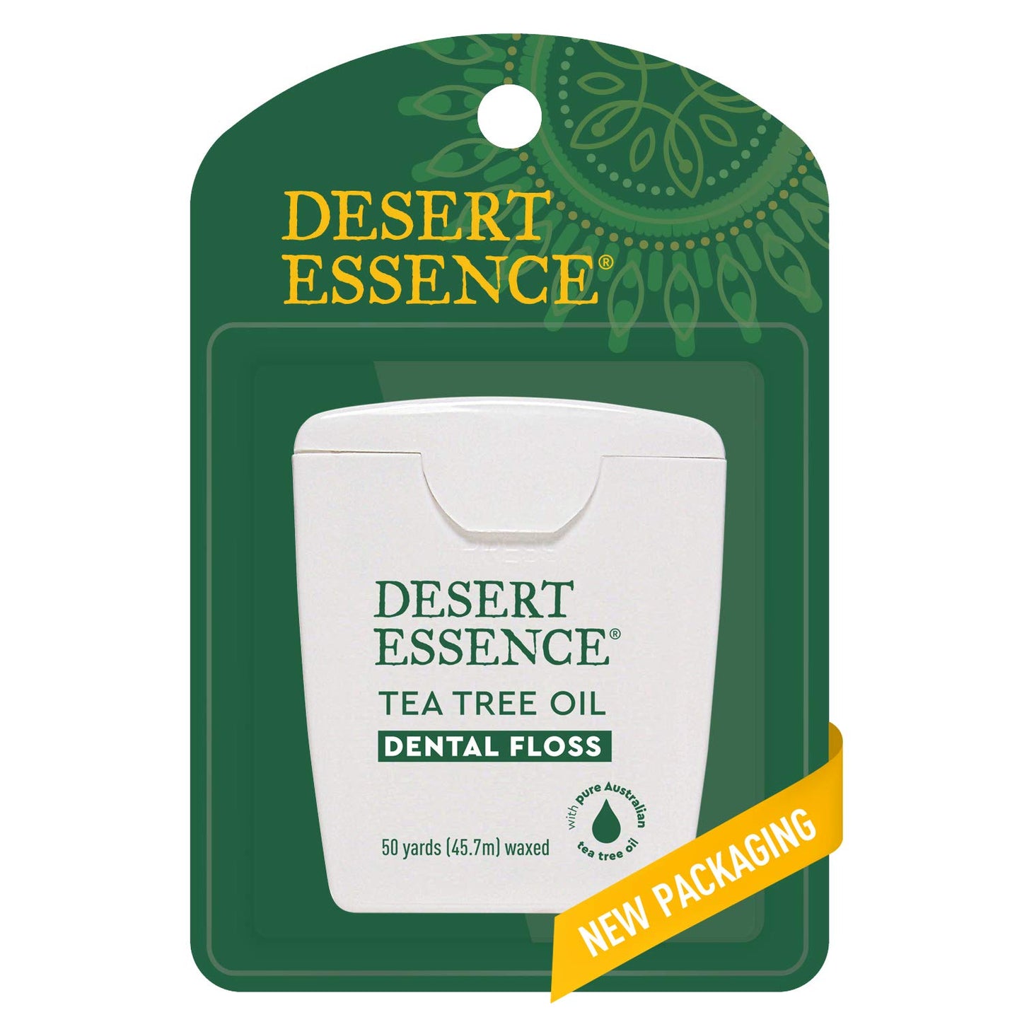 Desert Essence Tea Tree Oil Dental Floss - 50 Yds