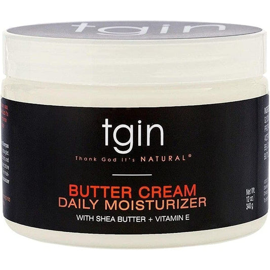 Tgin Butter Cream Daily Moisturizer for Natural Hair, 12Oz