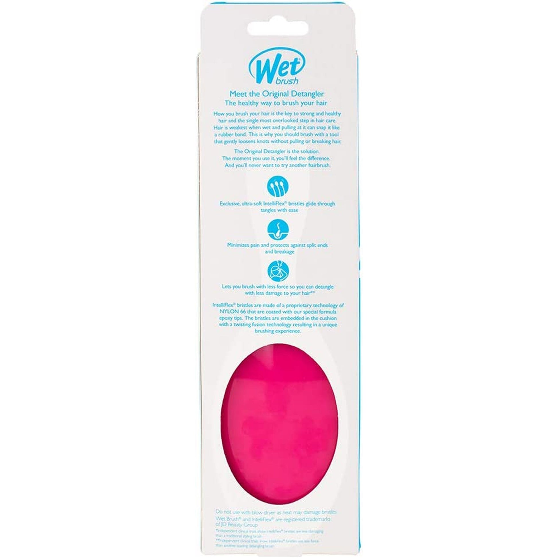 Wetbrush Original Detangler, Pink