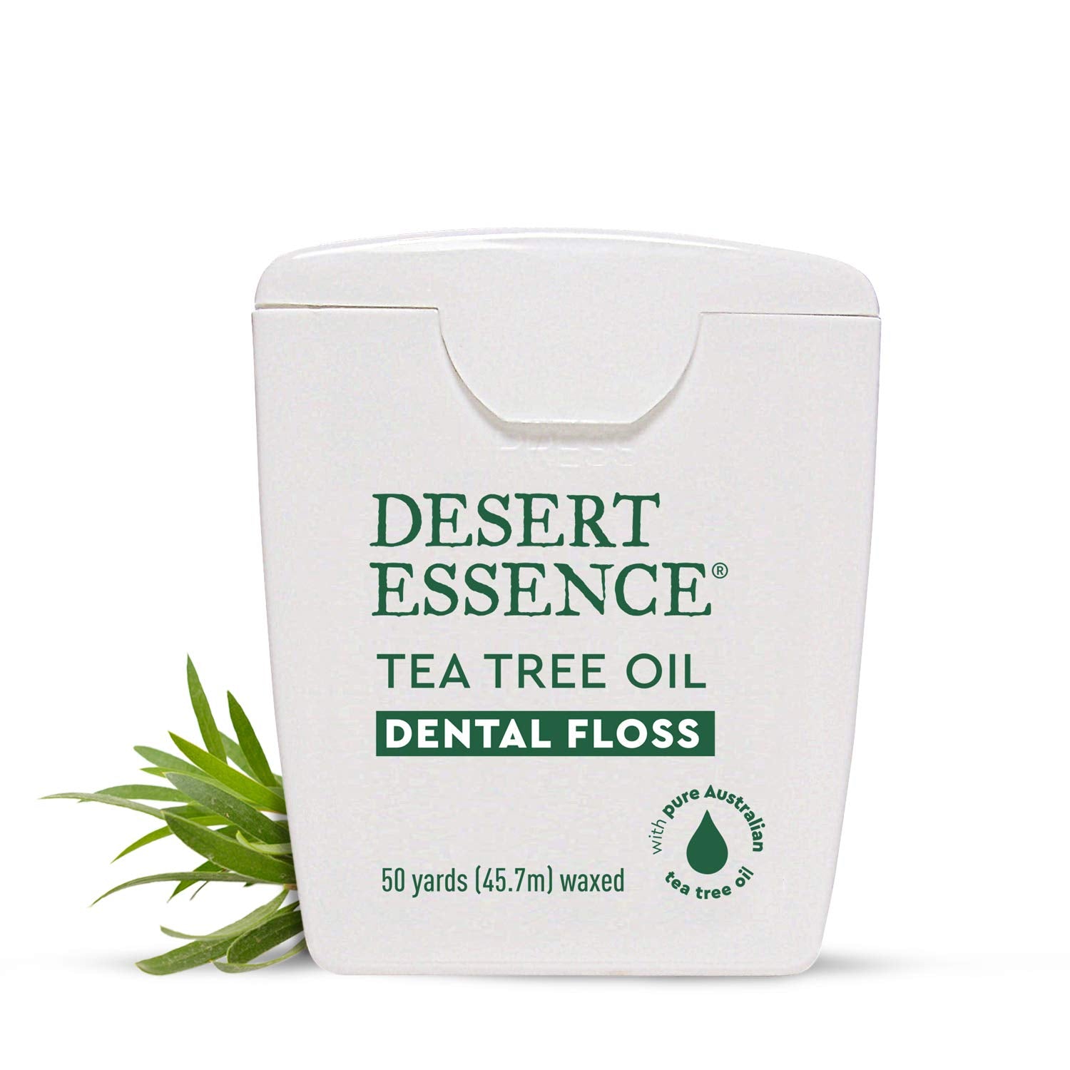 Desert Essence Tea Tree Oil Dental Floss - 50 Yds