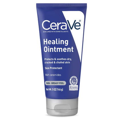 Cerave 590401 Healing Ointment with Hyaluronic Acid and Ceramides for Protecting and Soothing Cracked, 5 Oz