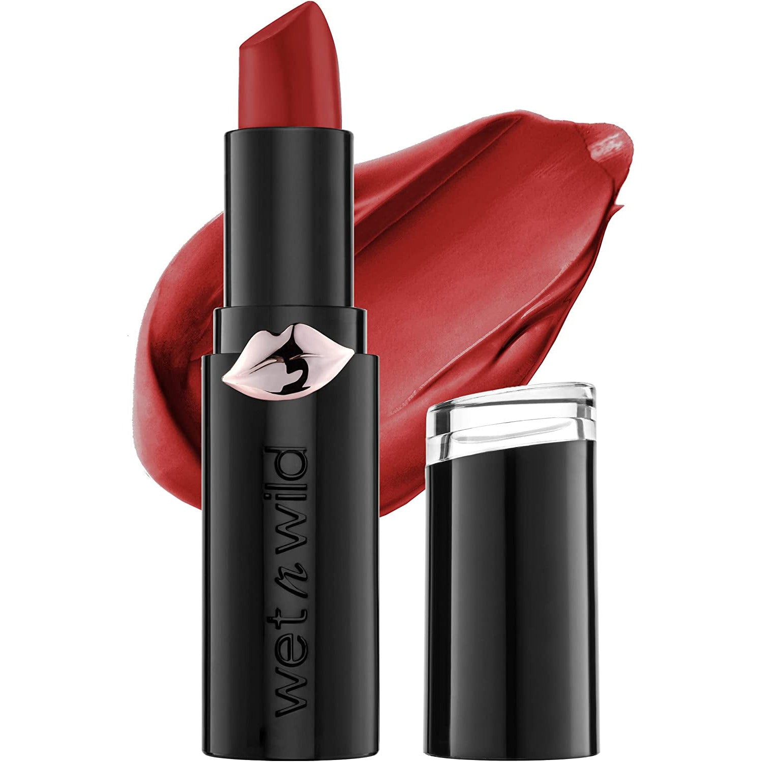 Wet N Wild Liquid Lipstick Mega Last Matte Lip Color Makeup, Red Stoplight Red