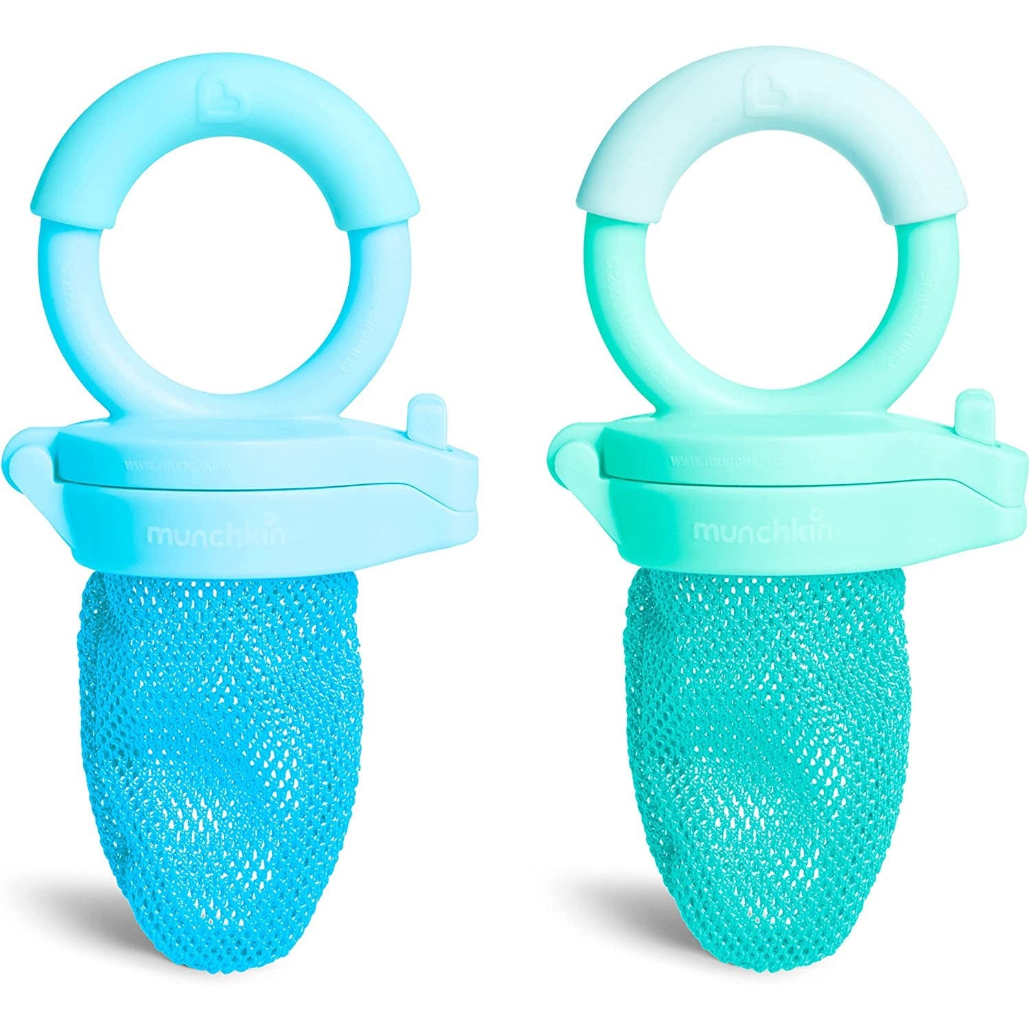 Munchkin Fresh Food Feeder, 2 Pack, Blue/Mint