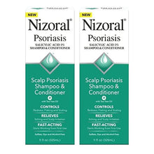 Nizoral Psoriasis Shampoo & Conditioner 3% Salicylic Acid Twin Pack