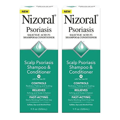 Nizoral Psoriasis Shampoo & Conditioner Twinpack, 2 Count