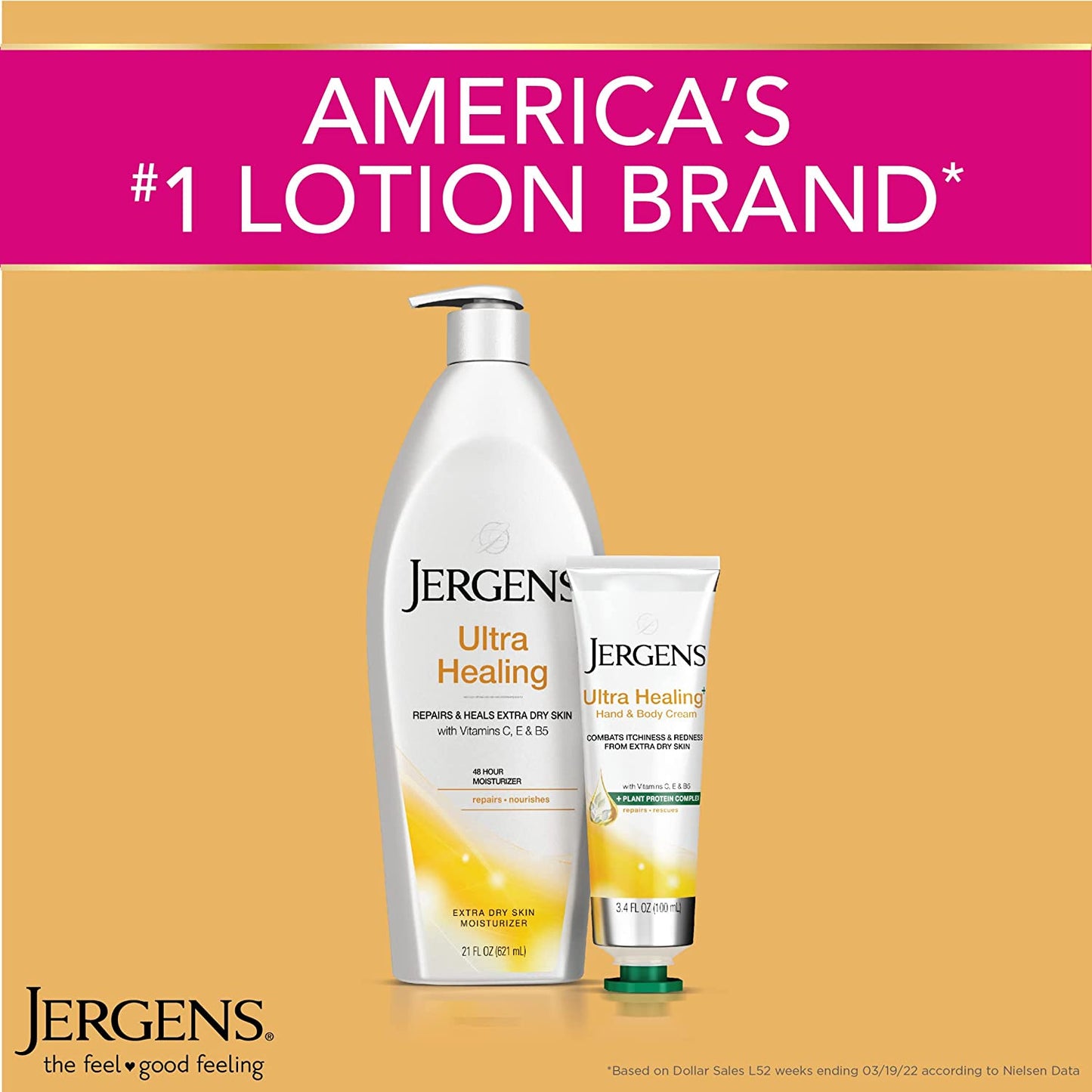 Jergens Ultra Healing Extra Dry Skin Moisturizer, 21 Ounces