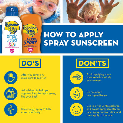 Banana Boat Sunscreen Kids MAX Protect & Play Broad Spectrum Sun Care Sunscreen Lotion - SPF 100, 4 Ounce