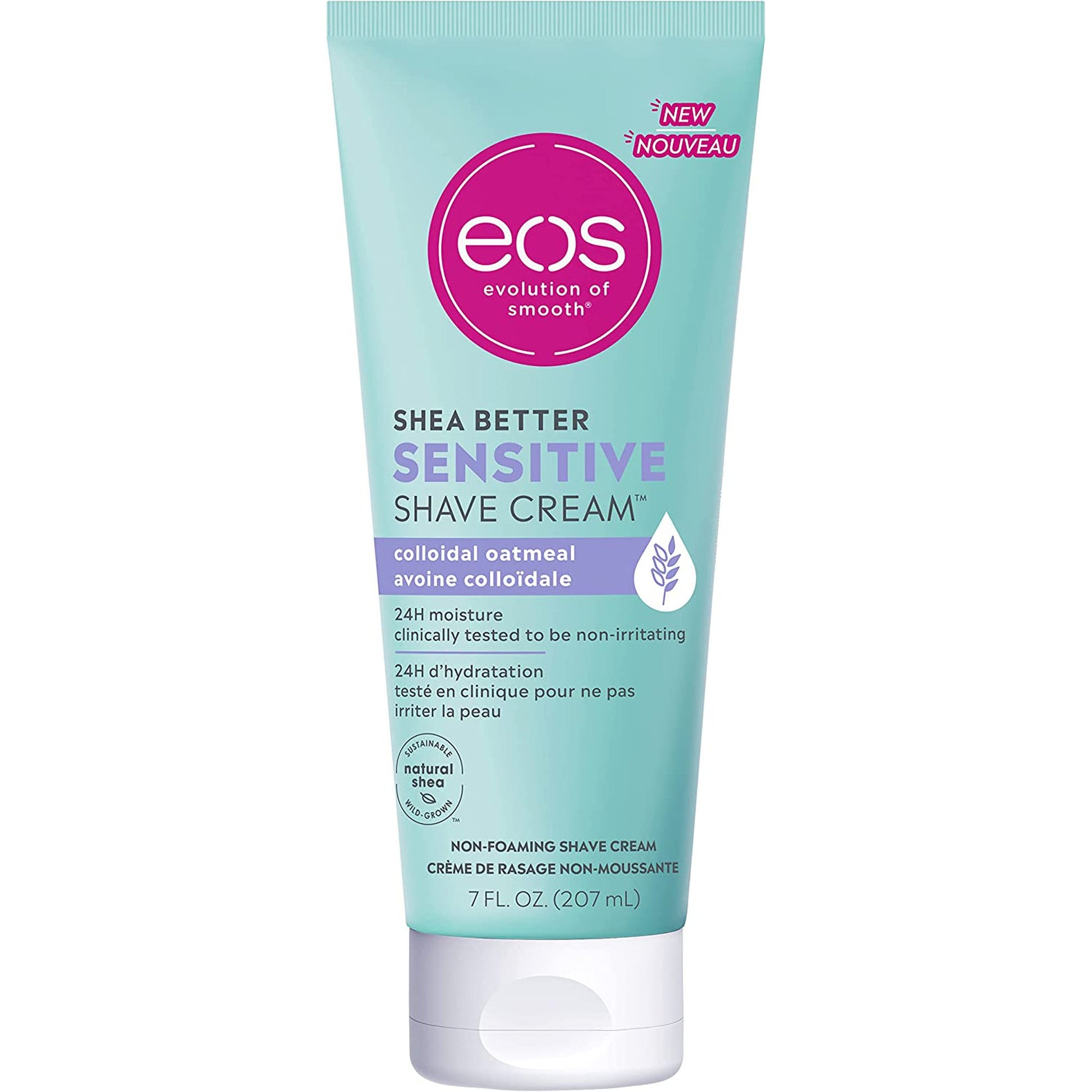 EOS Shaving Cream for Sensitive Skin 7 Fl Oz