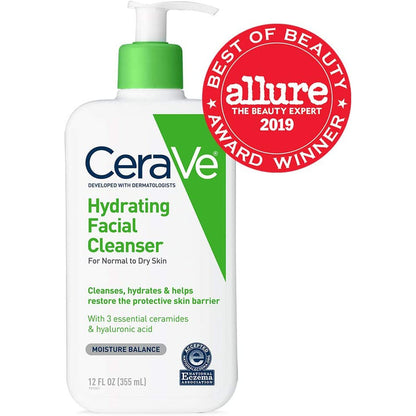 Cerave Hydrating Cleanser, 12 Oz. (Packaging May Vary)