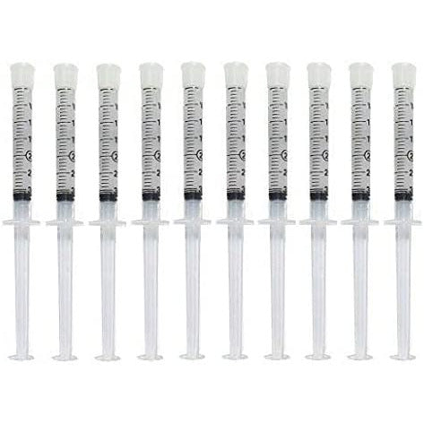 Teeth Whitening Gel Syringe Dispensers 44% Carbamide Peroxide Tooth Bleaching Gel Dispensers 10 pcs