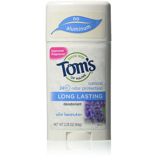 TOM'S of MAINE, Deodorant Stick Long Lasting Lavender - 2.25 Oz