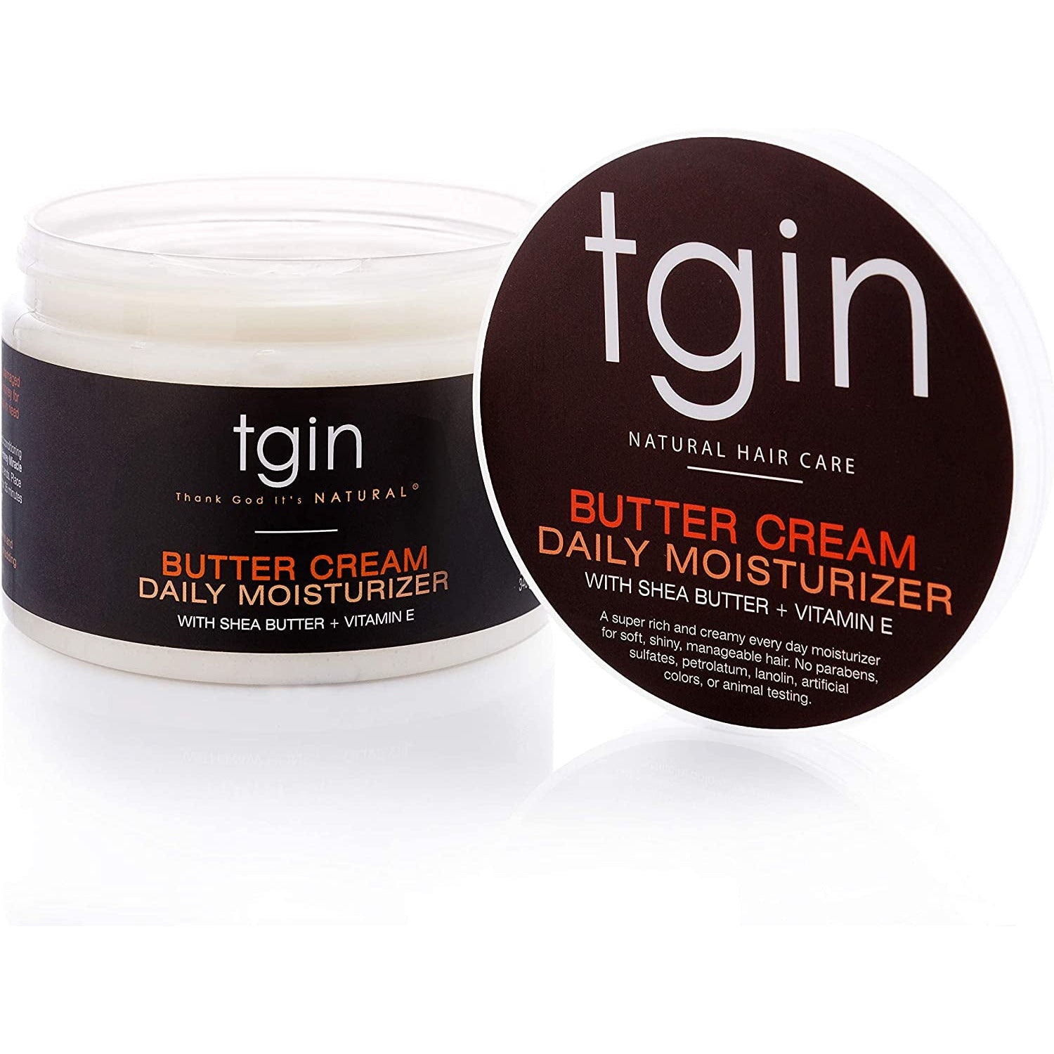 Tgin Butter Cream Daily Moisturizer for Natural Hair, 12Oz