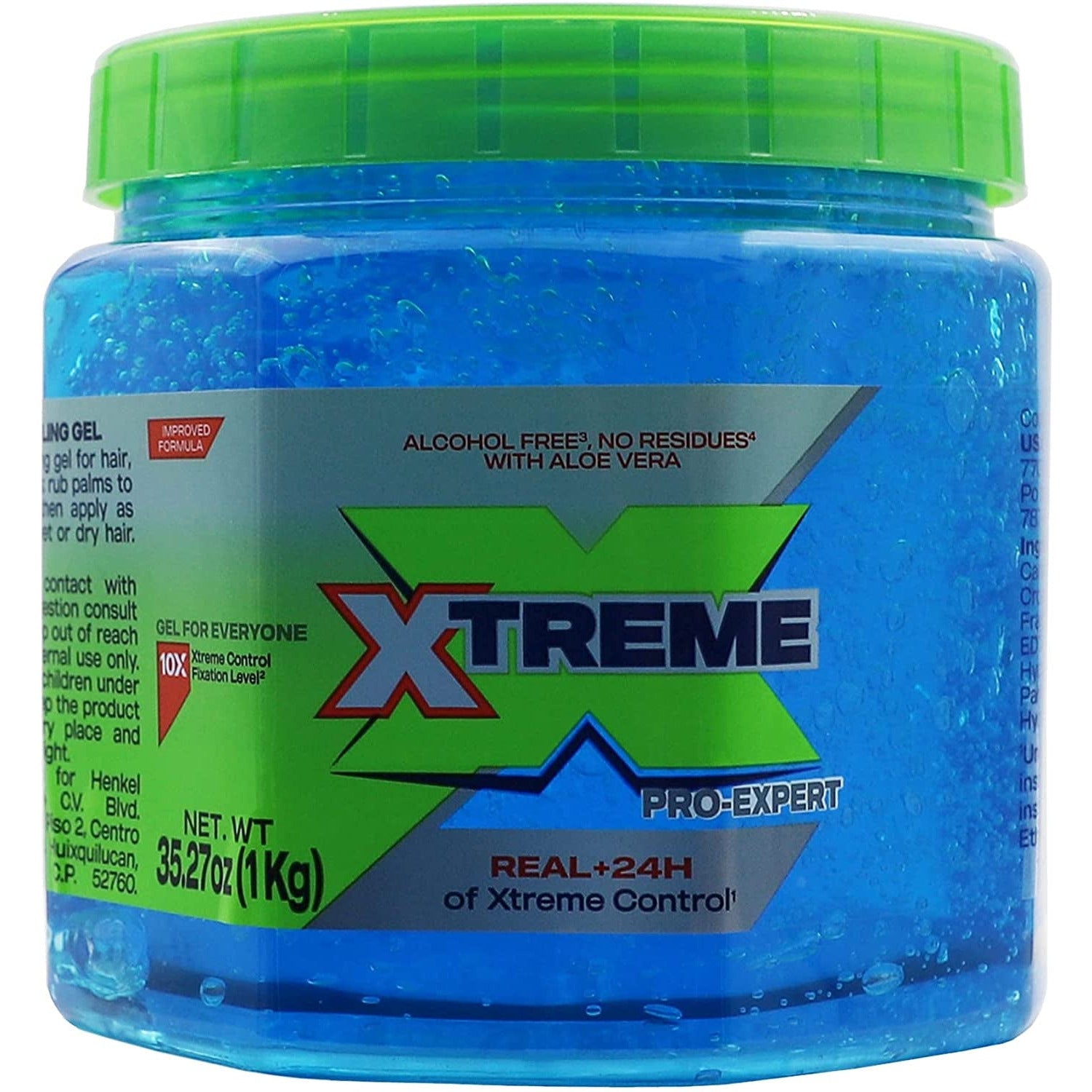 Wet Line Xtreme Professional Styling Gel Extra Hold Blue 35.26 Oz. by Wetline