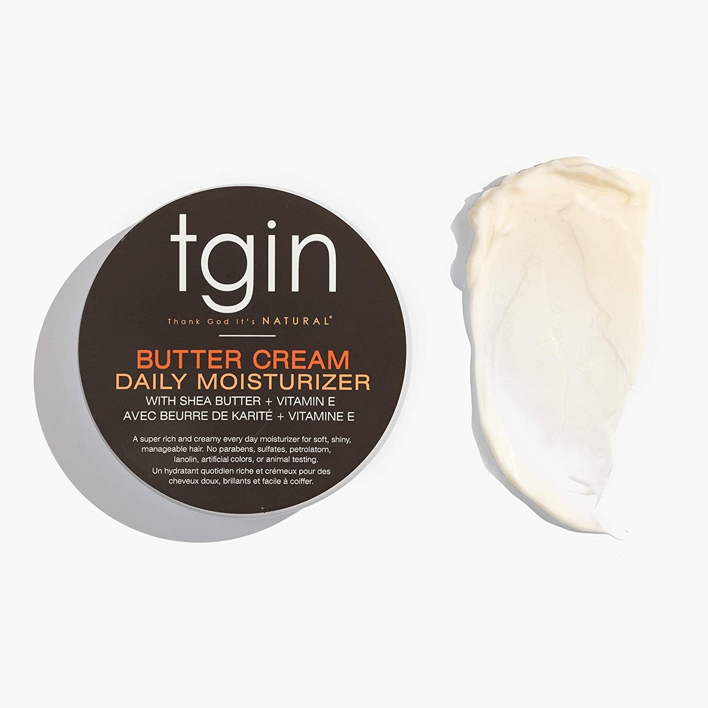 Tgin Butter Cream Daily Moisturizer for Natural Hair, 12Oz