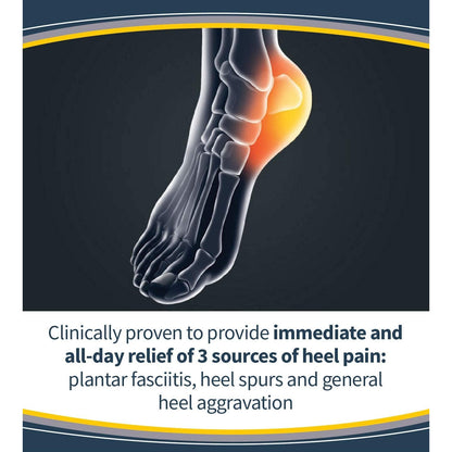 Dr. Scholl’S Heel Pain Relief Orthotics // Clinically Proven to Relieve Plantar Fasciitis, Heel Spurs and General Heel Aggravation (For Men'S 8-12, Also Available for Women'S 5-12)